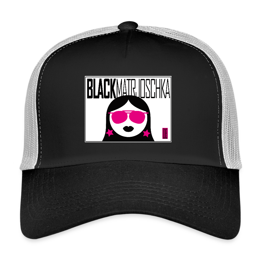 Pinkie Trucker Cap - black/stone grey
