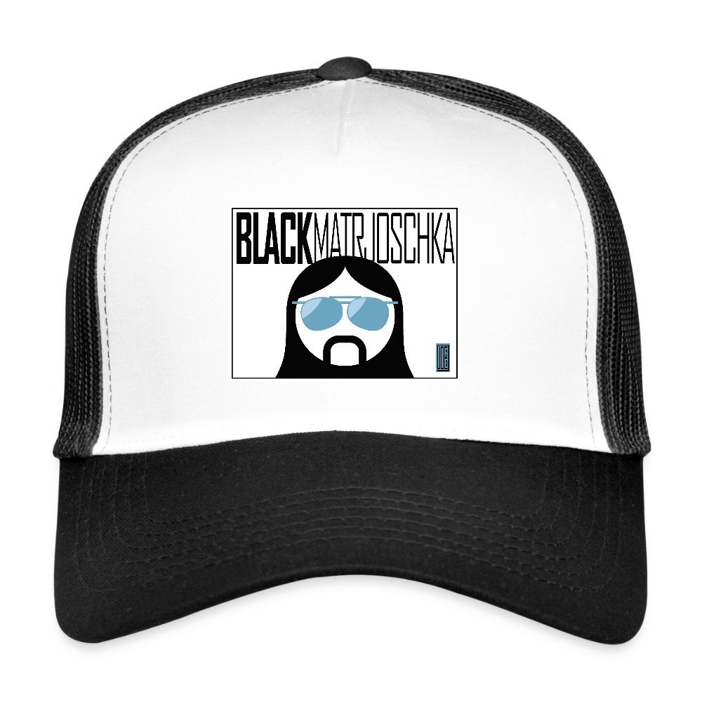 Trucker Cap - white/black