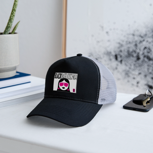 Pinkie Trucker Cap - black/stone grey