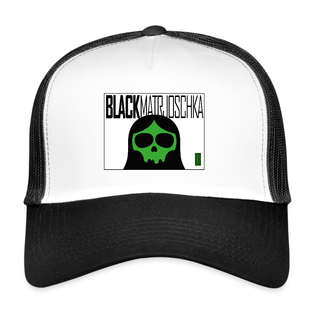 Zombie Trucker Cap - white/black