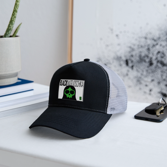 Zombie Trucker Cap - black/stone grey