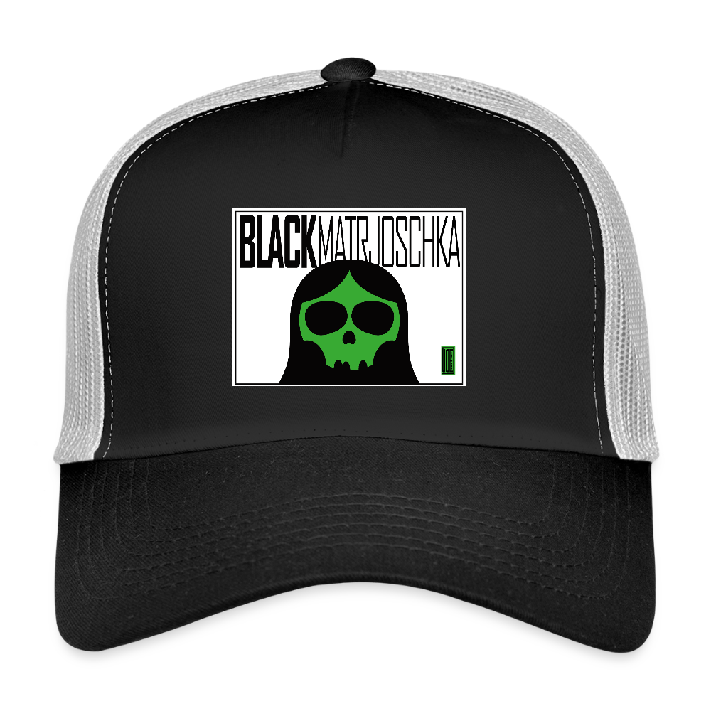 Zombie Trucker Cap - black/stone grey