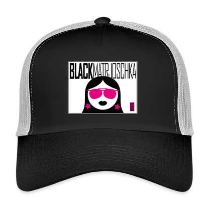 Pinkie Trucker Cap - black/stone grey