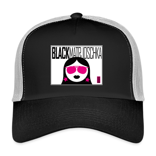 Pinkie Trucker Cap - black/stone grey