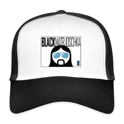 Trucker Cap - white/black