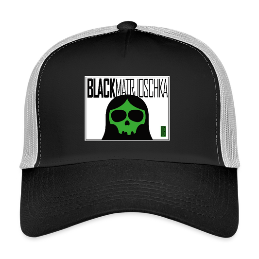 Zombie Trucker Cap - black/stone grey