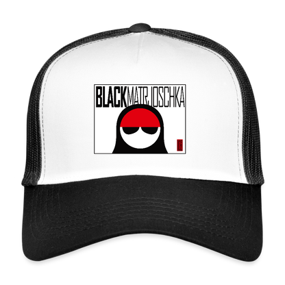 Trucker Cap - white/black