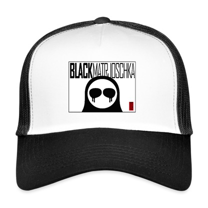 Trucker Cap - white/black